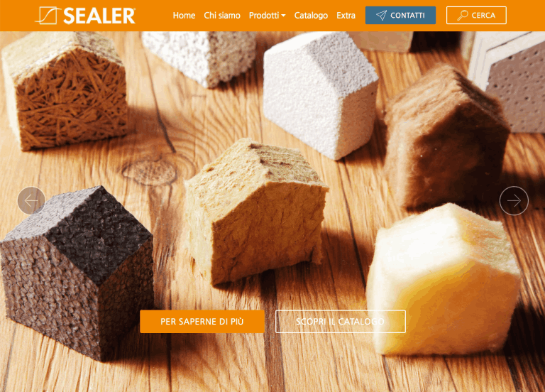 Sito internet Sealer